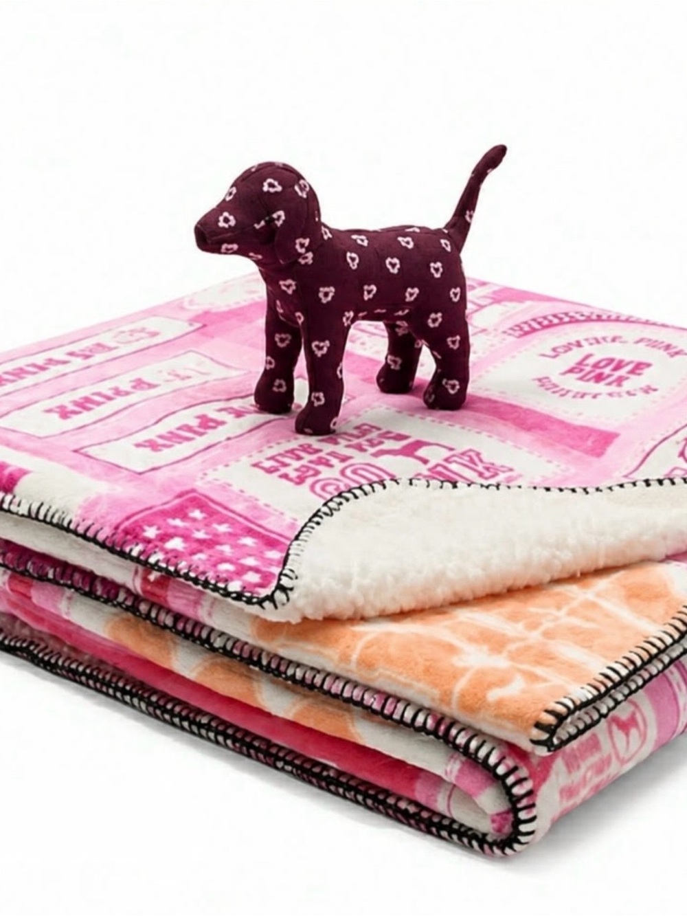 Victoria’s Secret PINK Collectible Mini Dog & Blanket